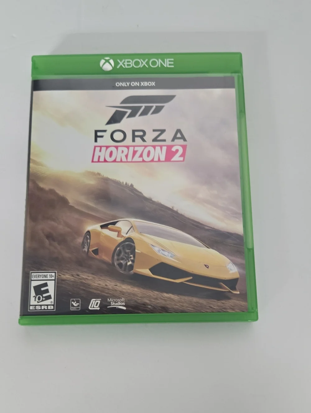 Forza Horizon 2 Xbox One Game - Yellow Sports Car